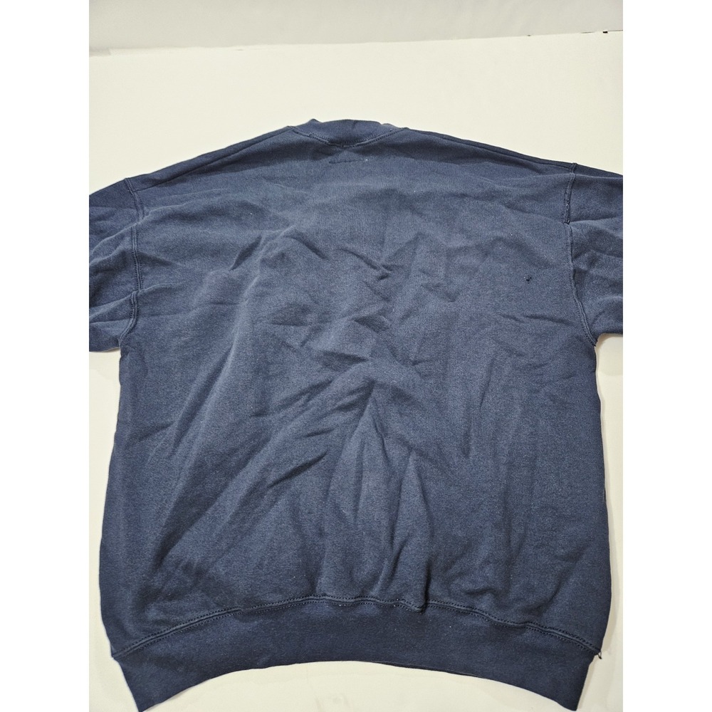 Vintage 80s Nike Center Logo Pullover Adults Size XL Blue - Picture 5 of 5